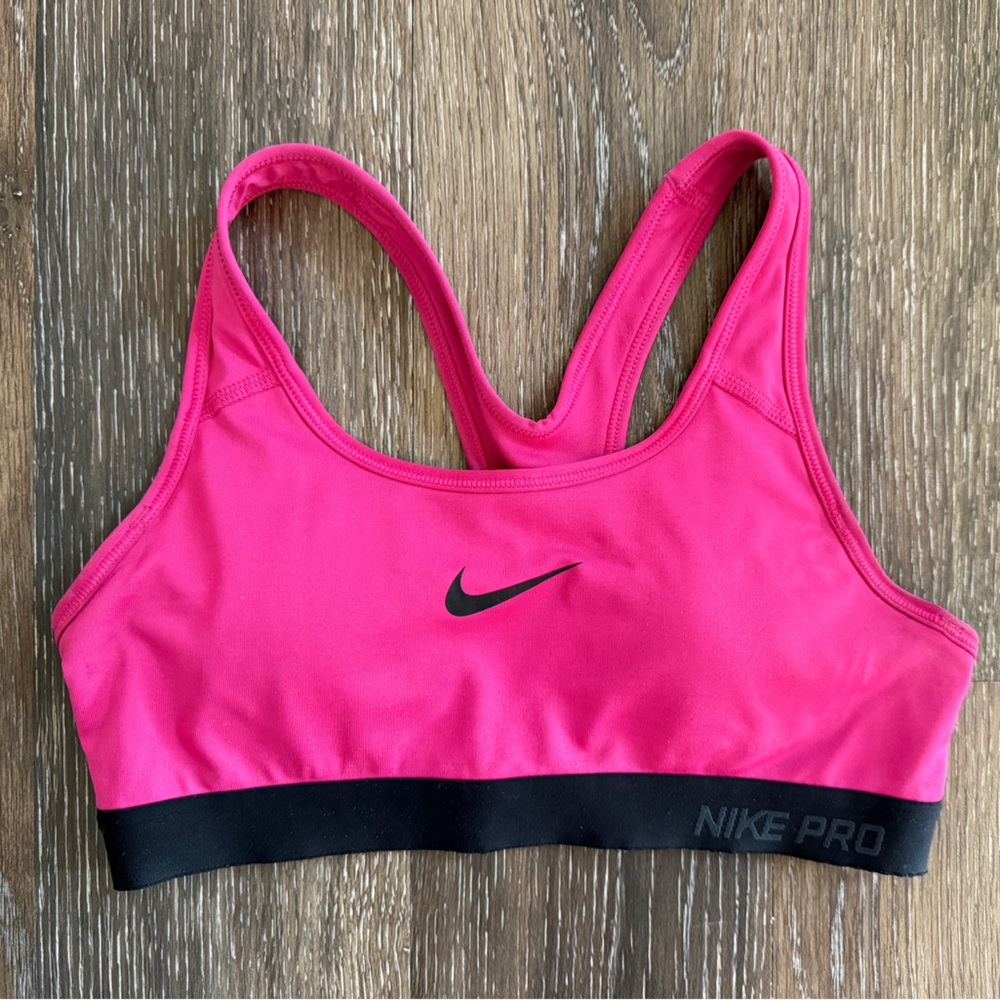 Nike Dri-FIT Pink Sports Bra